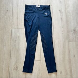 EUC TuffRider Ventilated Schooling Tights Pull On Breeches